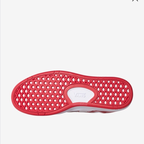 NEW Vans Lowland CC Red/White Men’s Sz 12 - Picture 5 of 5